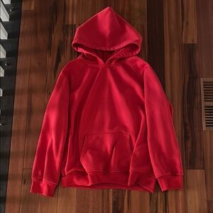 Amazon Women's Red Hoodie Sweater